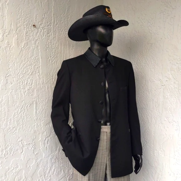 MEN'S UNIQUE HAND-TAILORED LUXURY TUXEDO BLAZER